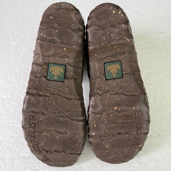 Size 6 - EUC El Naturalista Yggdrasil Red Leather Fold Over Sock Boots - Picture 7 of 11